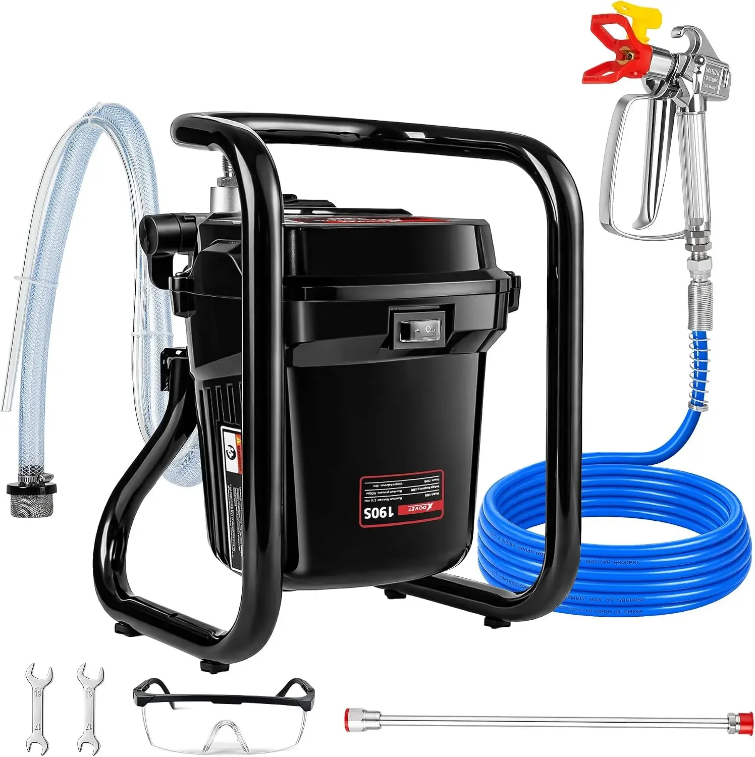 Airless Paint Sprayer 3000Psi - US Shipping 750W Airless Paint Sprayer