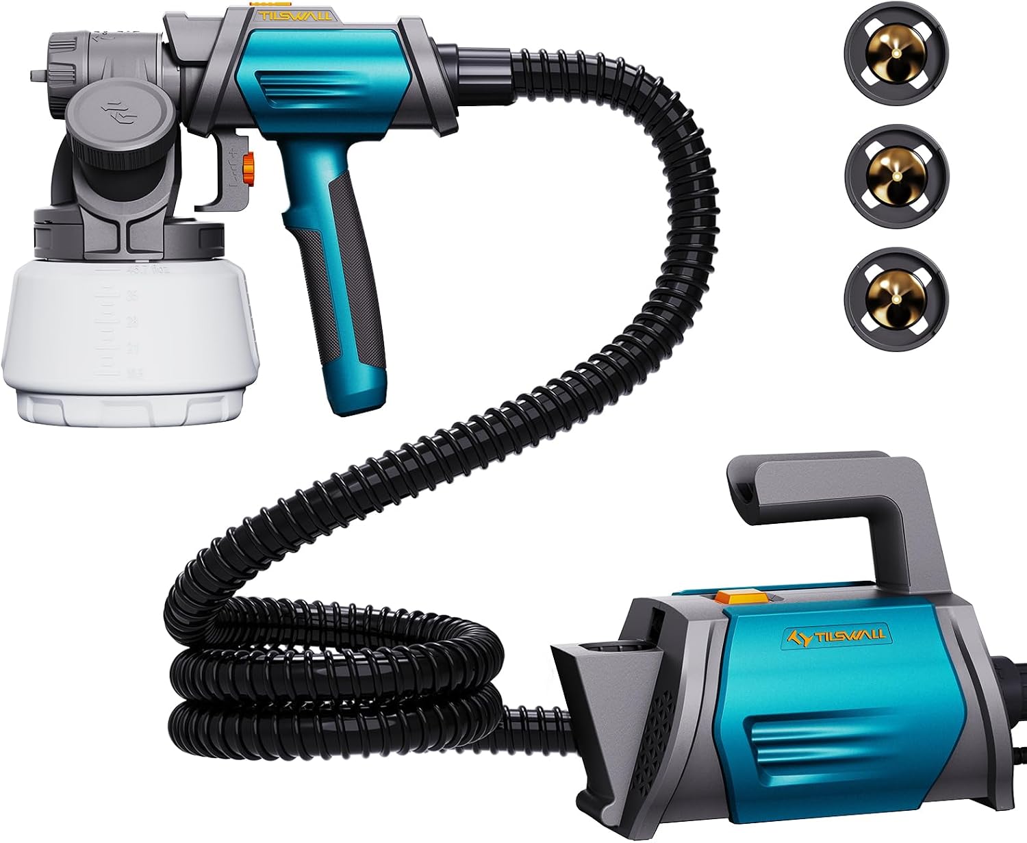 Electric Paint Sprayer 800W - ^For Paint Sprayer 800W HVLP Spray