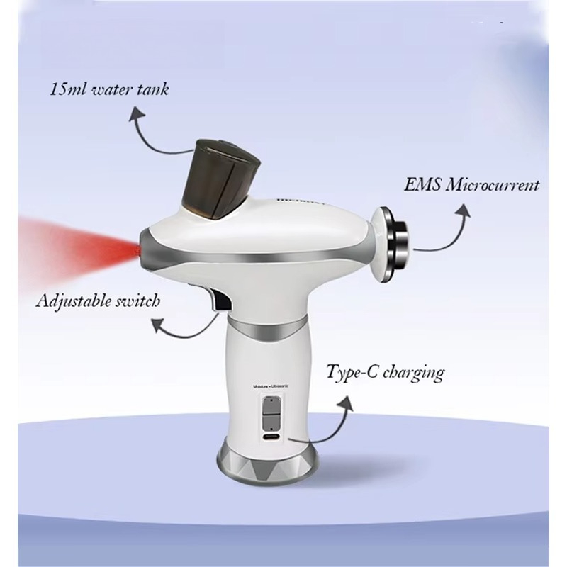 Airbrush Kit Compressor - Mini Battery Rechargeable Beauty Facial Make
