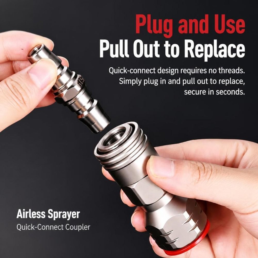 Paint Sprayer Nozzle Kit - Quick Connect Airless Paint Sprayer Tips