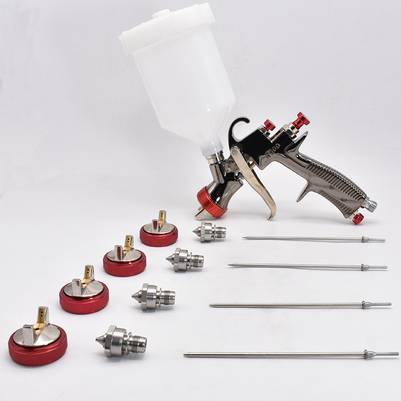 New R500 Spray Gun 600cc Paint - Paint Sprayer Nozzle Kit recension och pris