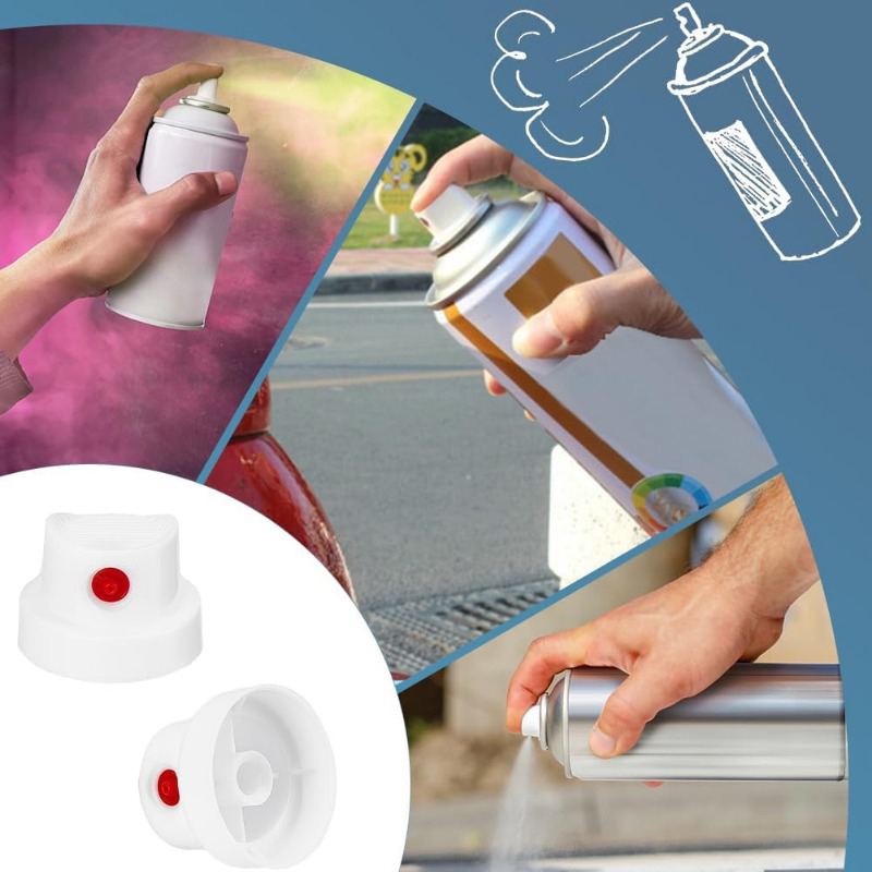 10Pcs Dot Fat Spray Paint Caps - Paint Sprayer Nozzle Kit recension och pris