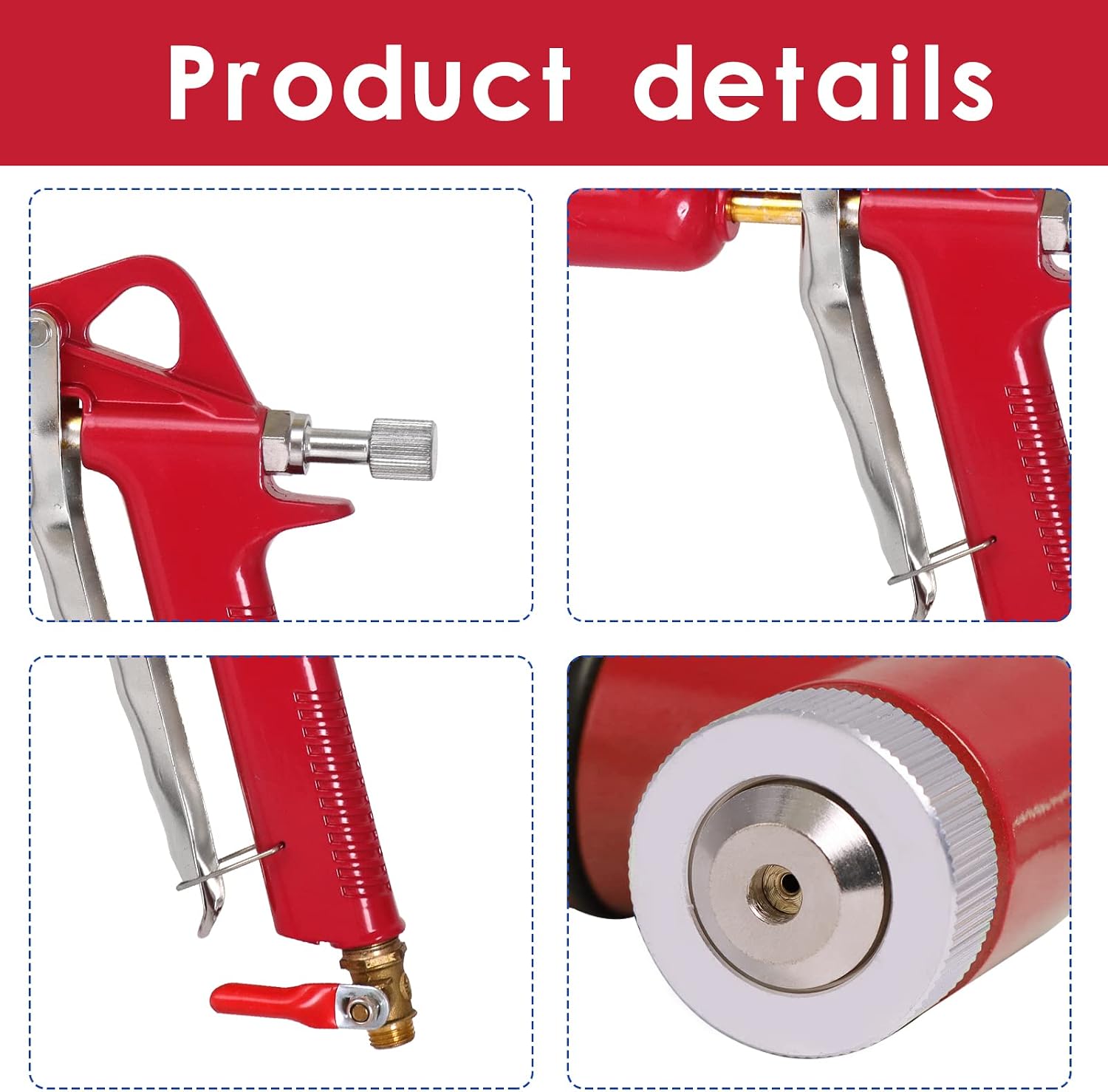 BLUASPAY 1.5L Air Hopper Spray - Texture Spray Hopper Gun recension och pris