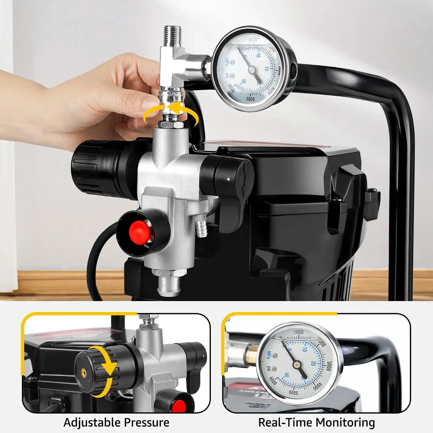 US Shipping 750W Airless Paint - Airless Paint Sprayer 3000Psi recension och pris