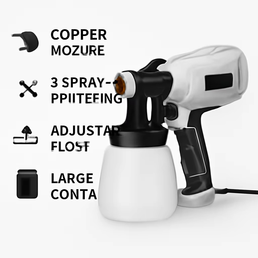 800W Electric Paint Sprayer, A - Electric Paint Sprayer 800W recension och pris