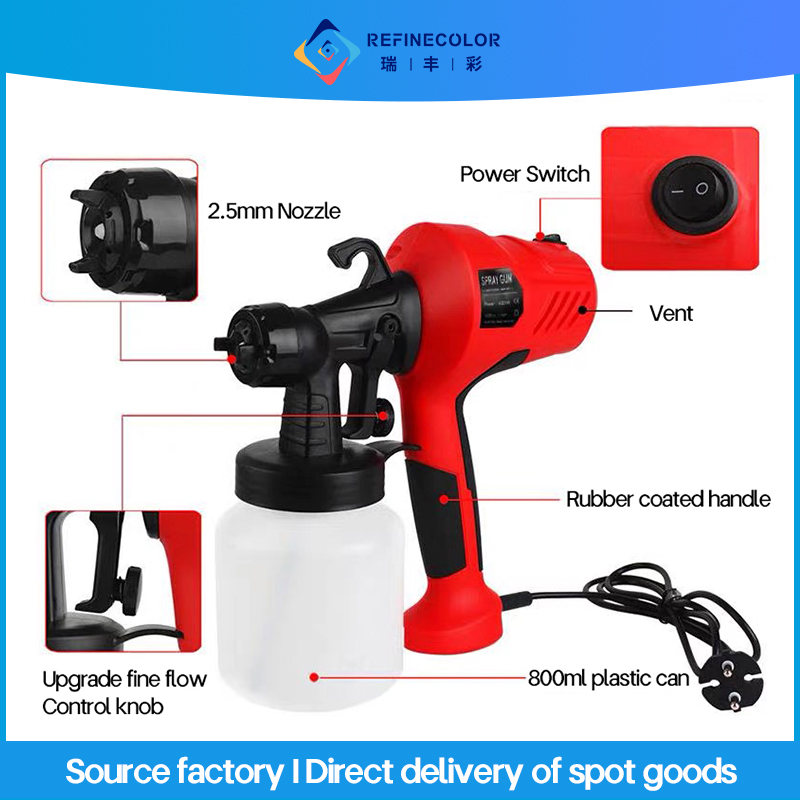 Refinecolor 800ML electric spr - Paint Sprayer For Fence Deck recension och pris