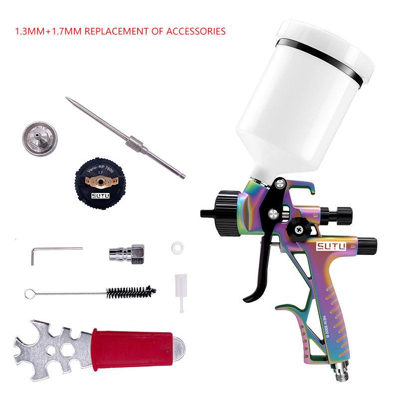 8900 RP/Chameleon Car Repair P - Hvlp Spray Gun Gravity Feed recension och pris