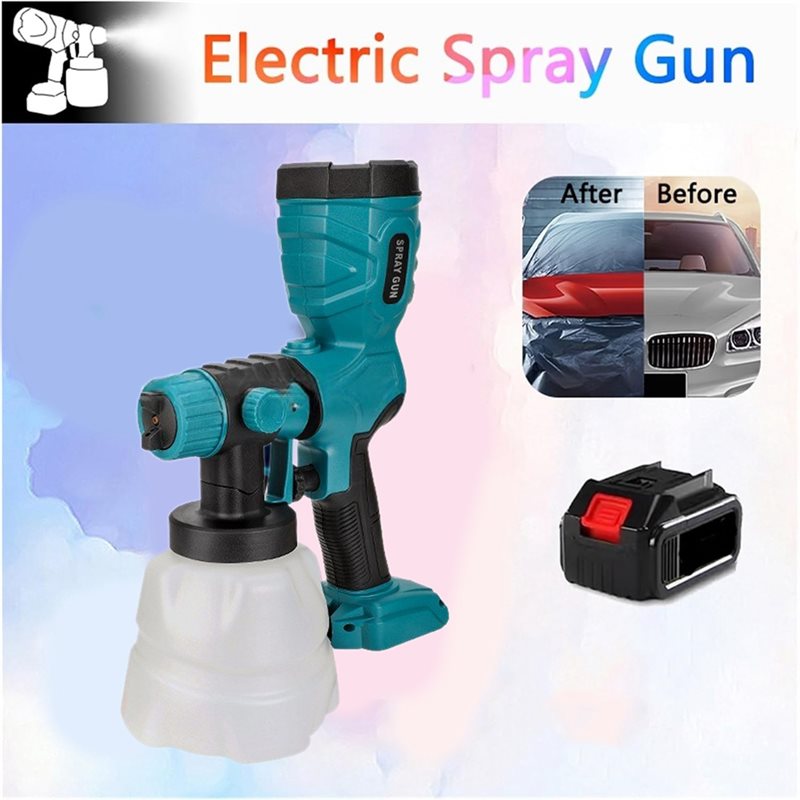 A36T-Spray Gun Electric Paint  - Cordless Paint Sprayer 20V recension och pris