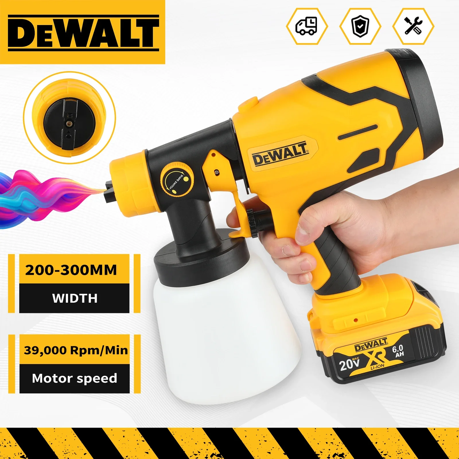 For DEWALT D227 Brushless Cord - Cordless Paint Sprayer 20V recension och pris