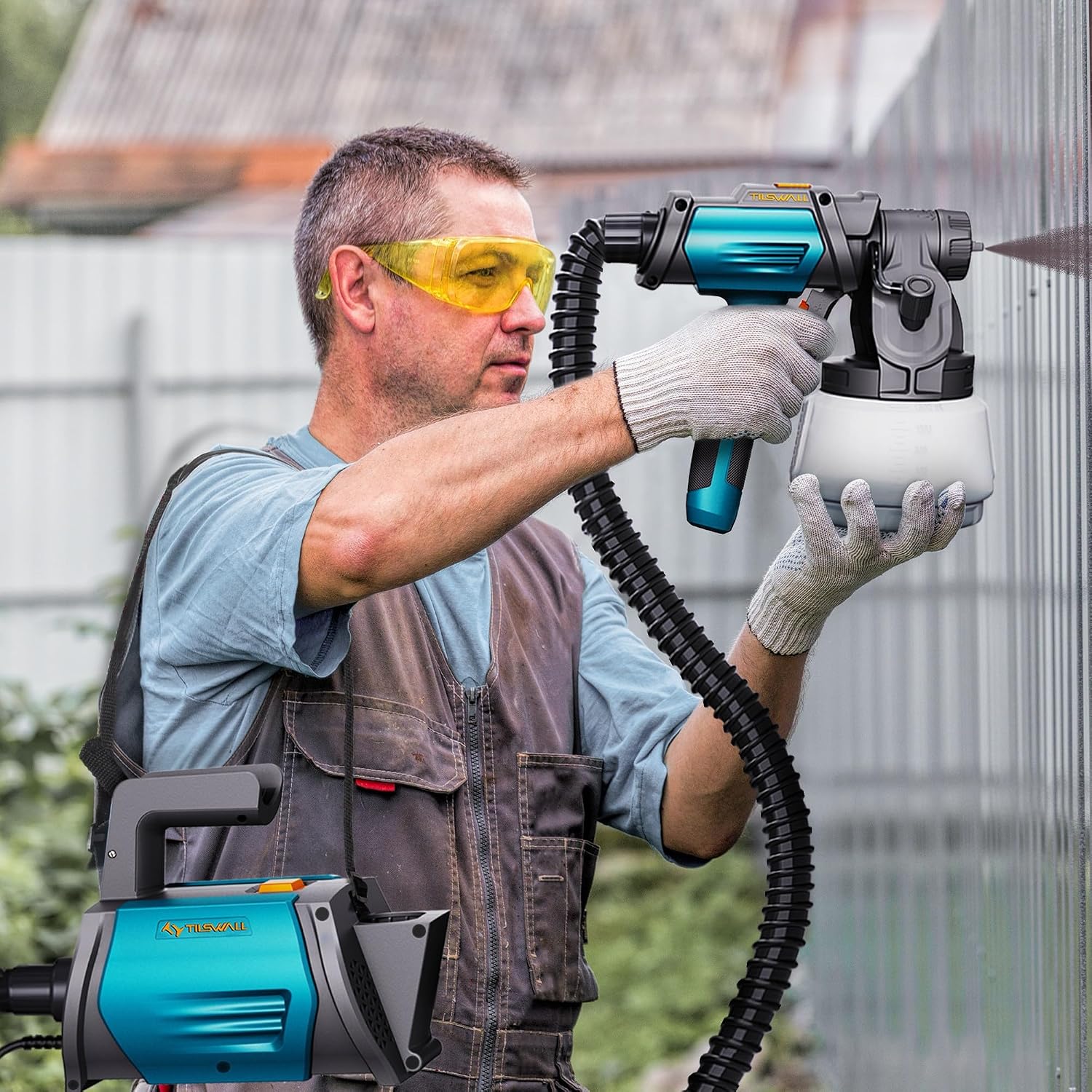 ^For Paint Sprayer 800W HVLP S - Electric Paint Sprayer 800W recension och pris