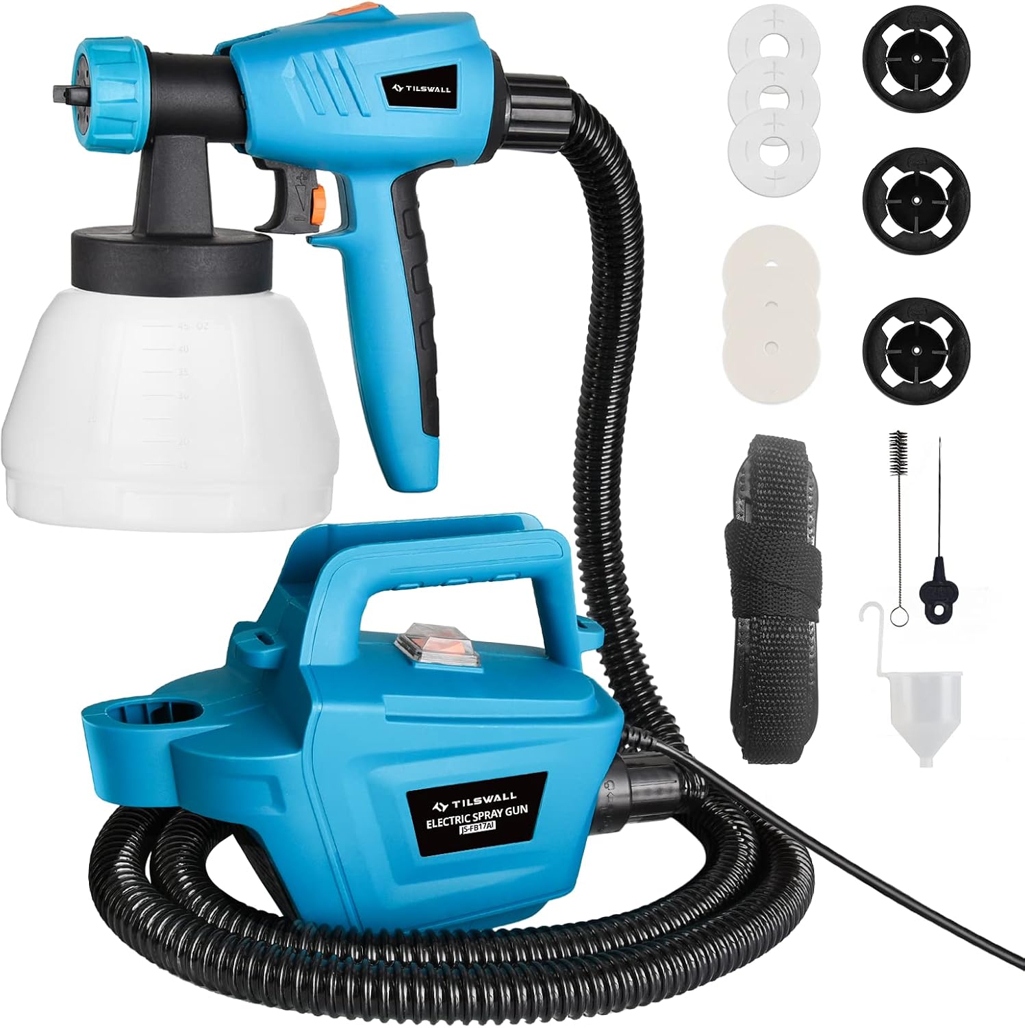 800W HVLP Electric Paint Spray - Electric Paint Sprayer 800W recension och pris