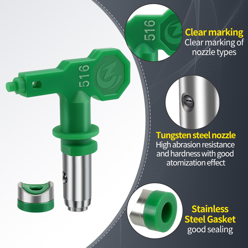 Spray Gun Low-Pressure Nozzle  - Paint Sprayer Nozzle Kit recension och pris