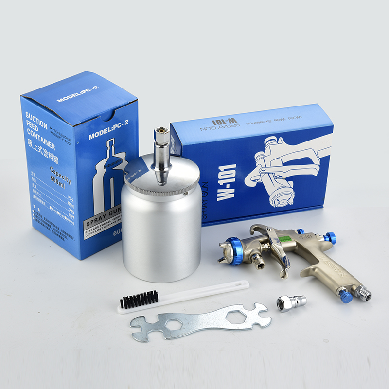 Metal 600cc SPRAY GUN W-101 Ai - Hvlp Spray Gun Gravity Feed recension och pris