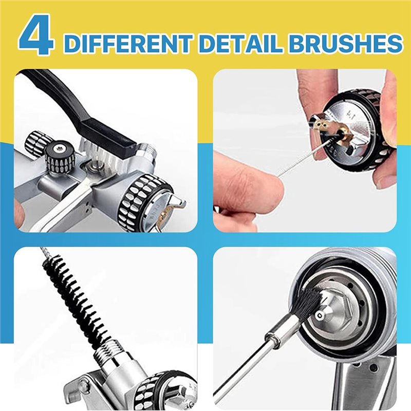 25-Piece Spray Gun Cleaning Ki - Spray Gun Cleaning Kit recension och pris