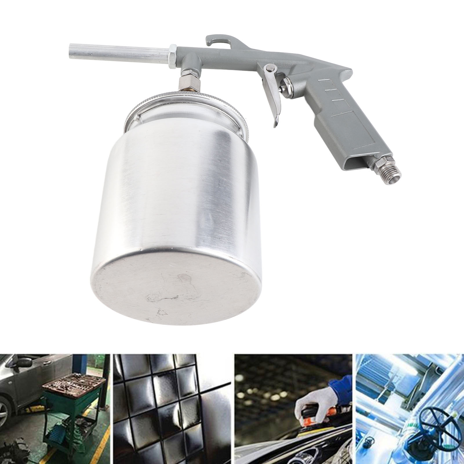 Sand Blasting Gun Sandblaster  - Spray Gun Cleaning Kit recension och pris