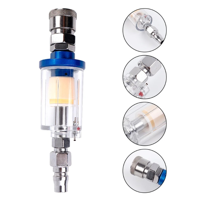 Air Oil Water Separator Filter - Spray Gun Air Compressor Kit recension och pris