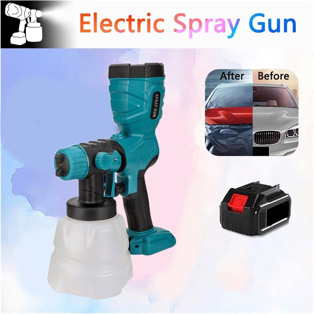 DT68 TO Electric for 20V Cordl - Cordless Paint Sprayer 20V recension och pris