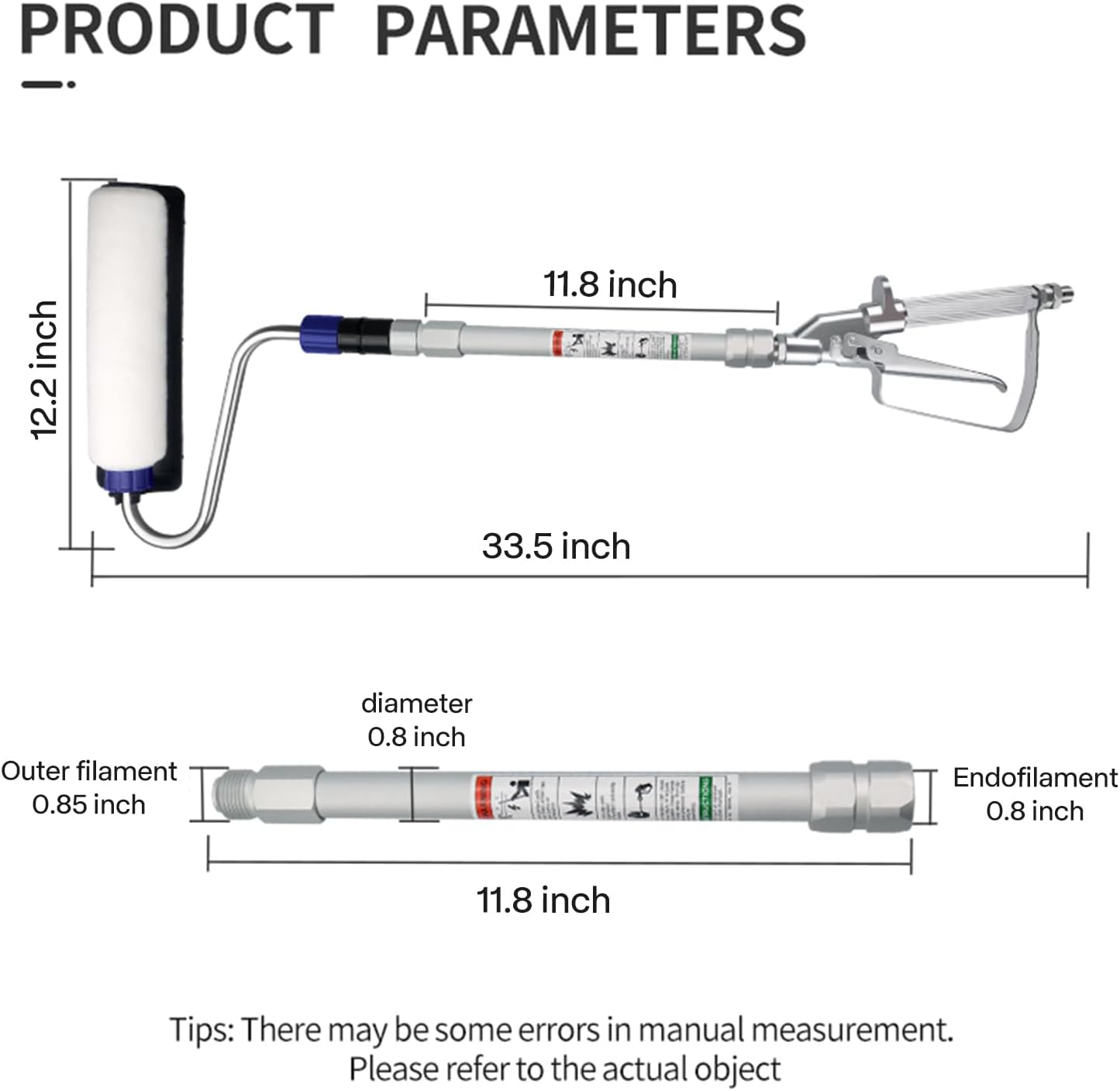 Airless Paint Sprayer Roller I - Paint Sprayer Extension Pole recension och pris
