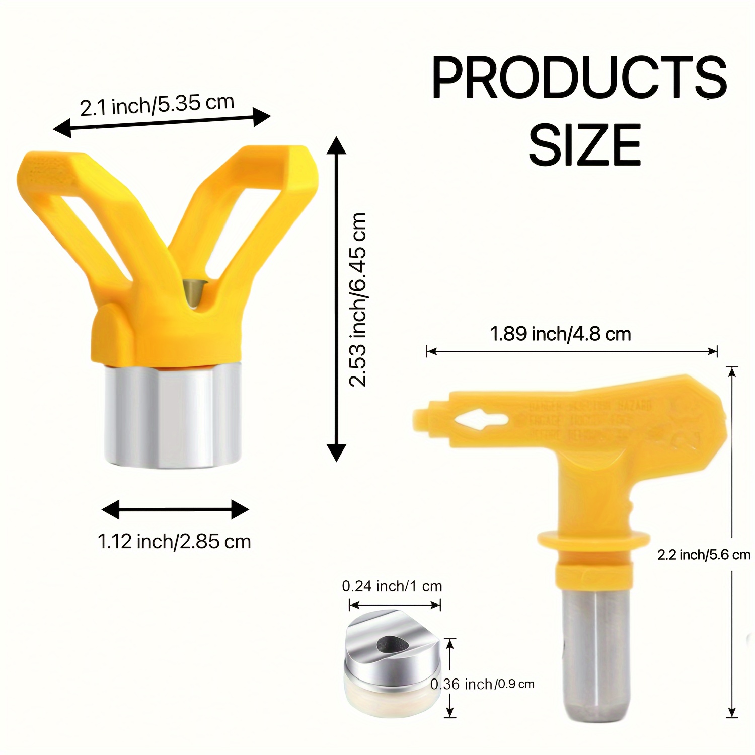 Universal Airless Paint Spraye - Paint Sprayer Nozzle Kit recension och pris