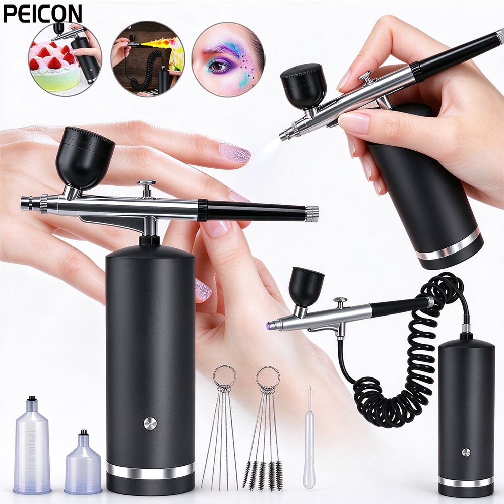 Airbrush Kit with Compressor R - Spray Gun Air Compressor Kit recension och pris