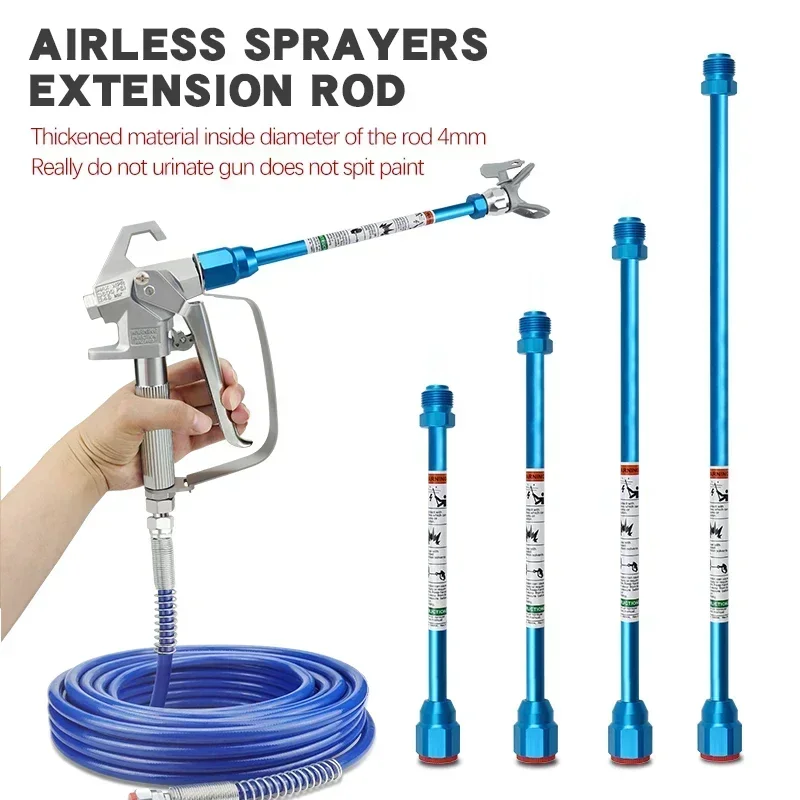 7/8inch 30cm/ 50cm Gun Extensi - Paint Sprayer Extension Pole recension och pris
