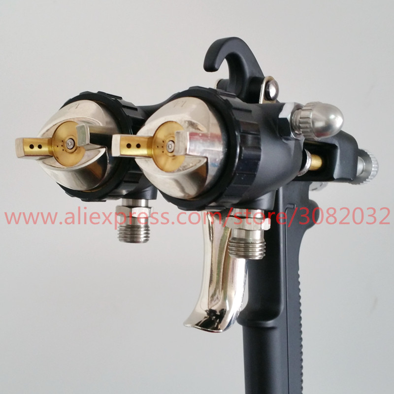 Nano Chrome Dual Head Pneumati - Spray Gun Cleaning Kit recension och pris