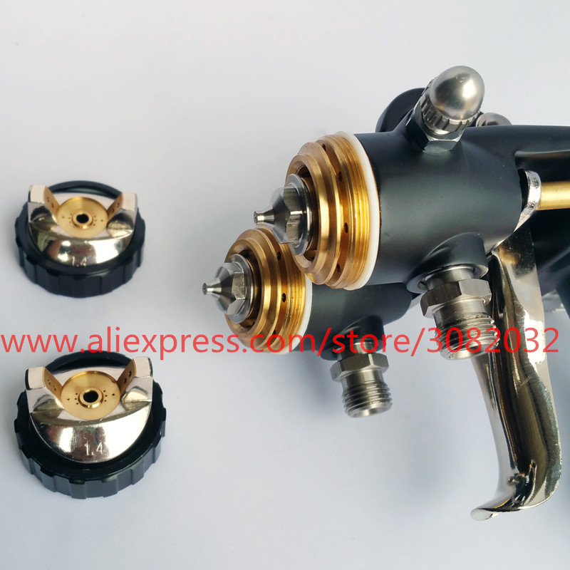 Nano Chrome Dual Head Pneumati - Spray Gun Cleaning Kit recension och pris