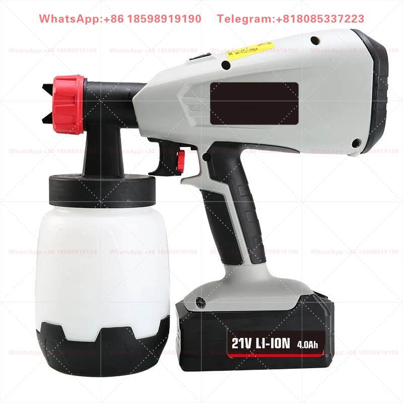 New Upgraded 800W 21V High Vol - Electric Paint Sprayer 800W recension och pris