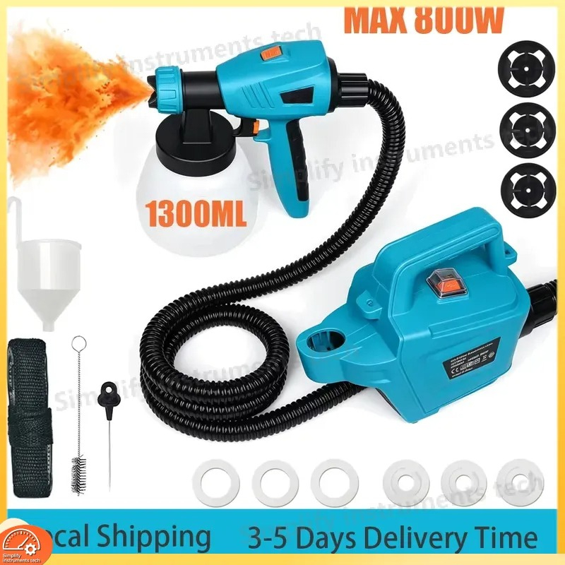 800W HVLP Paint Sprayer with 1 - Paint Sprayer For Fence Deck recension och pris