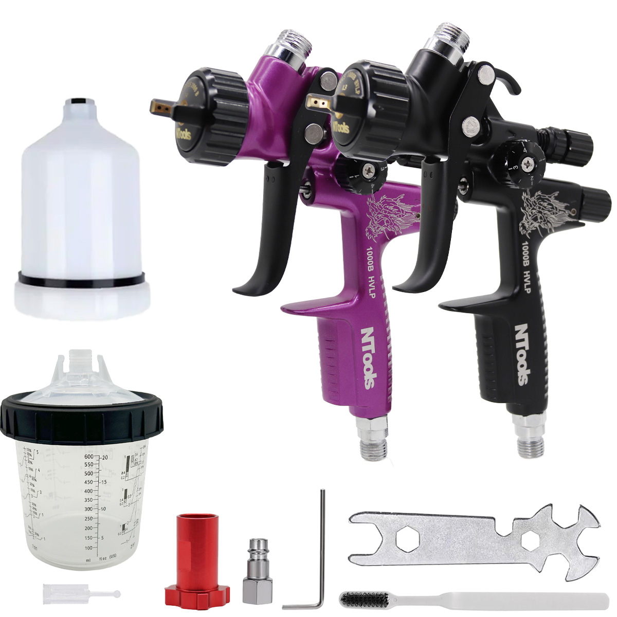1.3mm Paint Spray Gun And 1.4m - Hvlp Spray Gun Gravity Feed recension och pris