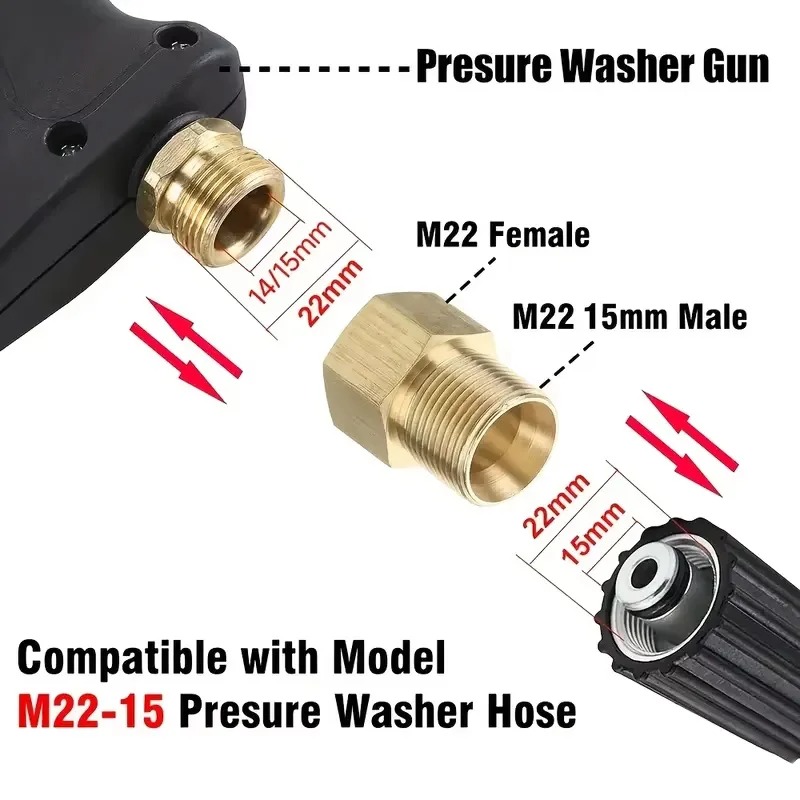 1 Set High-Pressure Cleaning K - Spray Gun Cleaning Kit recension och pris