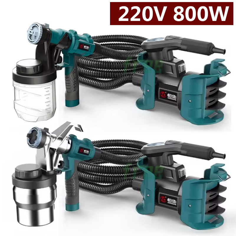 220V 800W Electric Spray Gun 9 - Electric Paint Sprayer 800W recension och pris