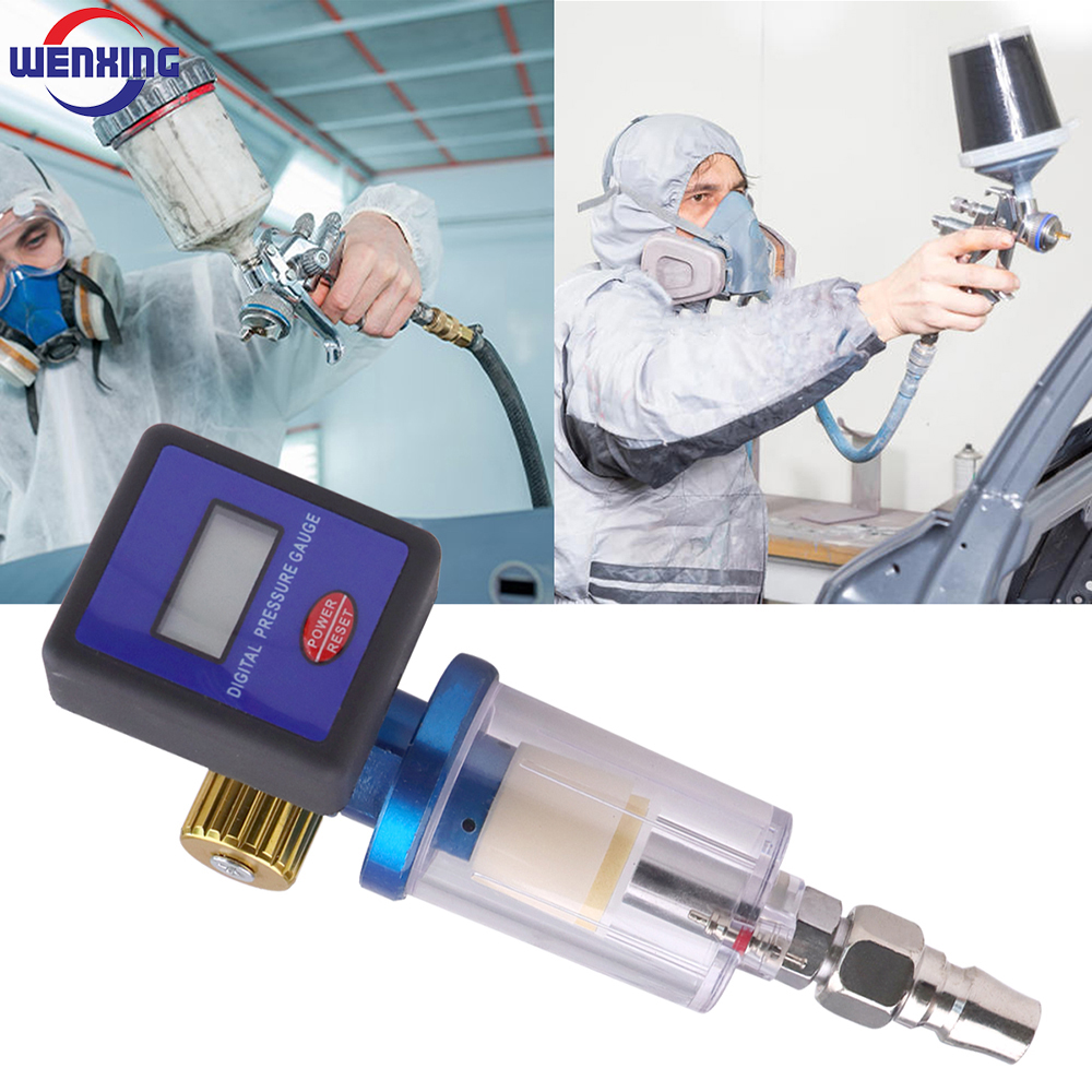 Airbrush Electronic Pressure R - Hvlp Spray Gun Gravity Feed recension och pris