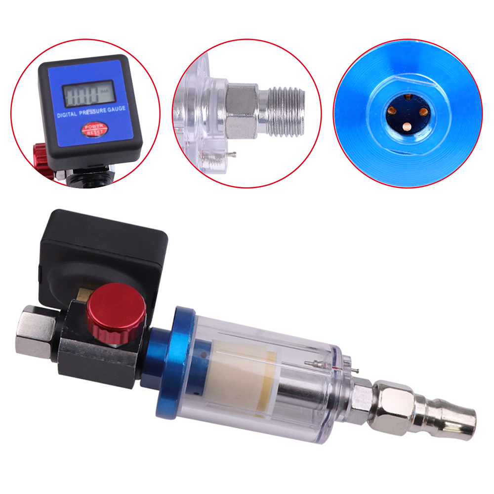 Airbrush Electronic Pressure R - Hvlp Spray Gun Gravity Feed recension och pris