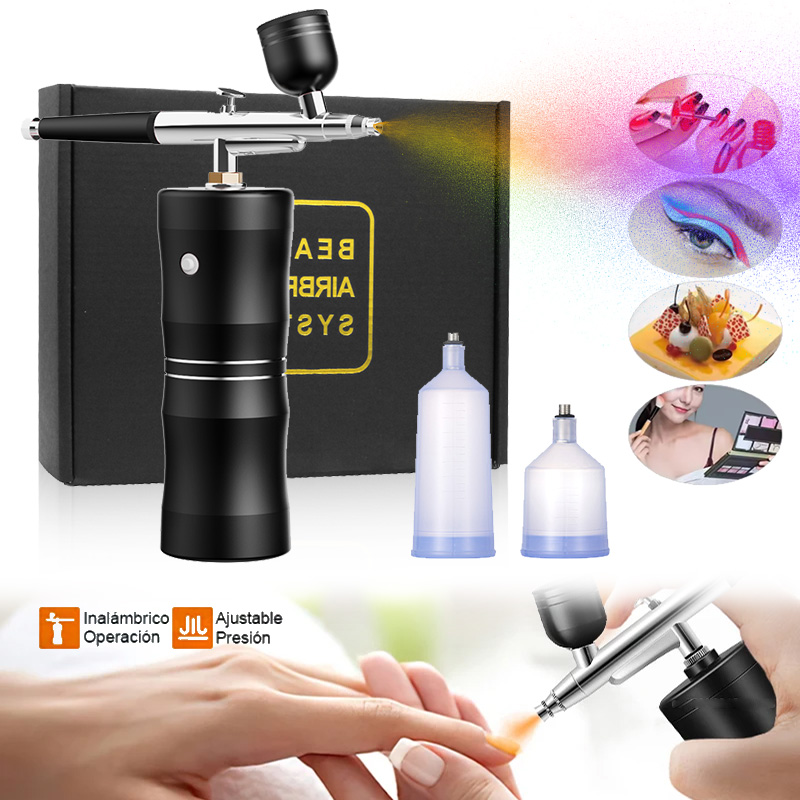 Oxygen Spray Mini Air Compress - Spray Gun Air Compressor Kit recension och pris
