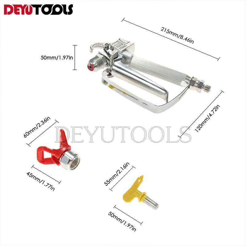 3600PSI High Pressure Airless  - Paint Sprayer Nozzle Kit recension och pris