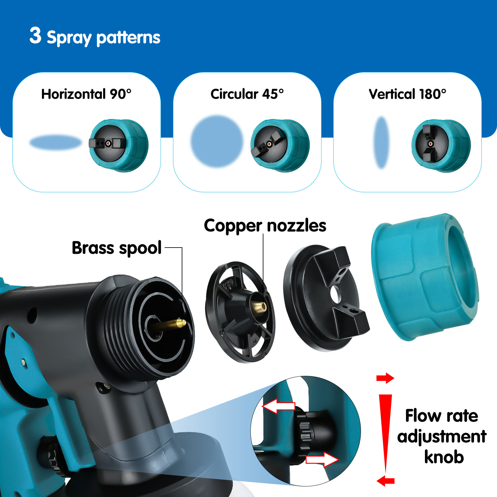 1000ML Cordless Paint Sprayer  - Cordless Paint Sprayer 20V recension och pris